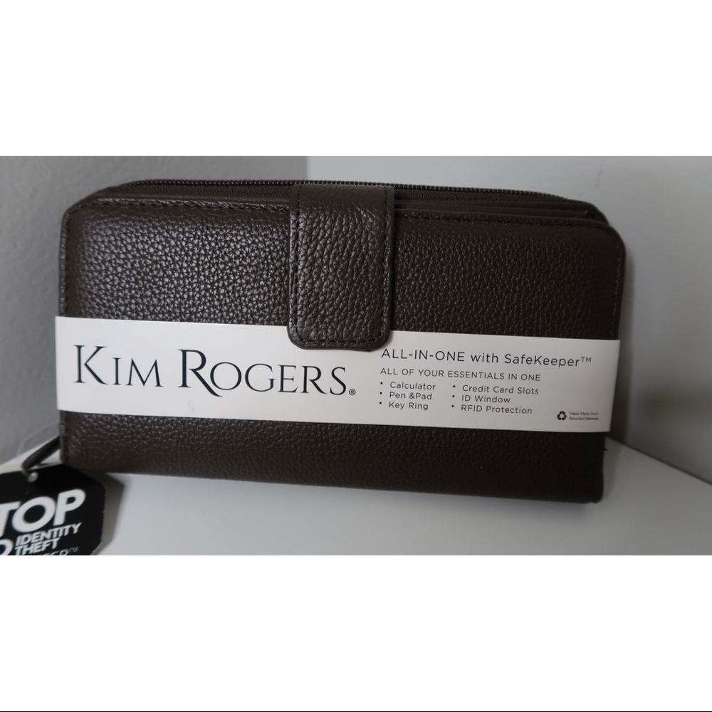 Kim Rogers Brown Wallet